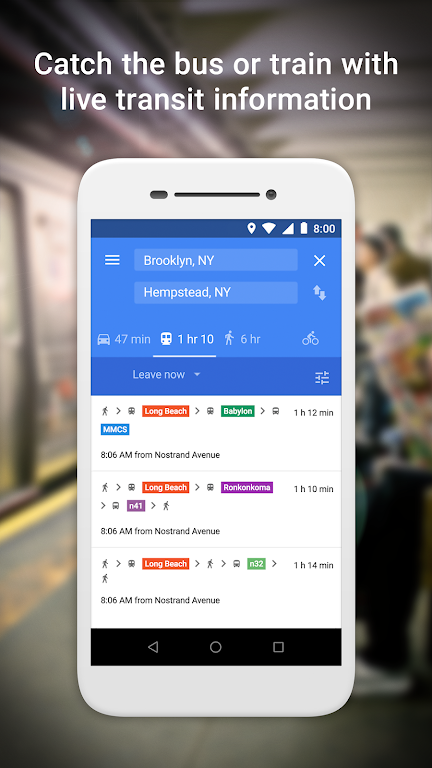 Schermata Google Maps Go 2