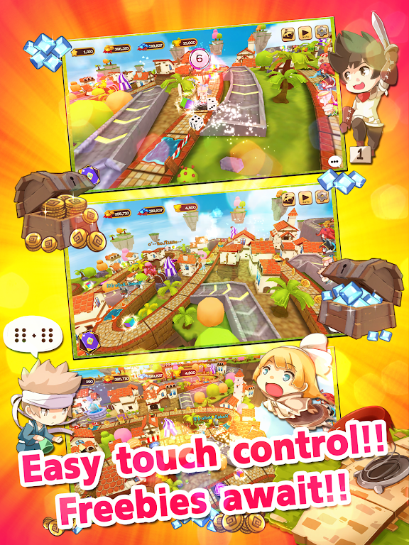 Dice Legend: Snake and Ladder Tangkapan skrin 1