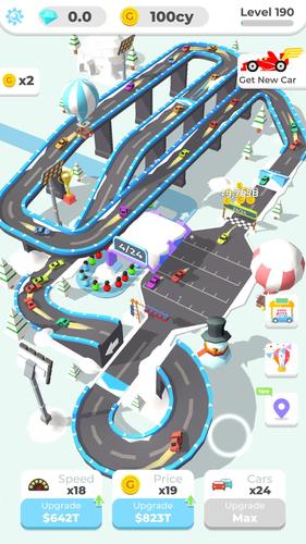 Idle Racing Tycoon-Car Games Captura de pantalla 2