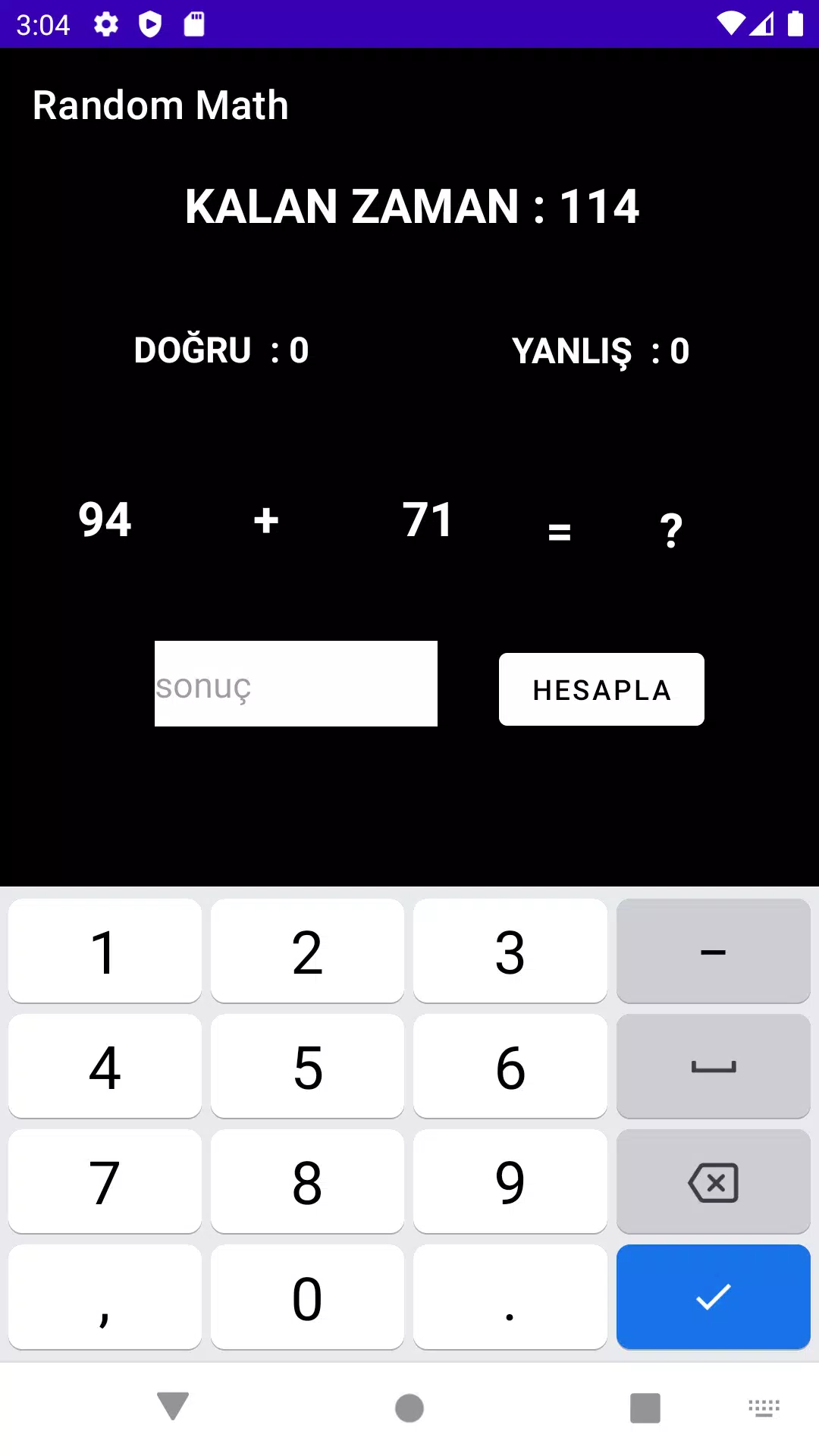 Random Math Tangkapan skrin 2
