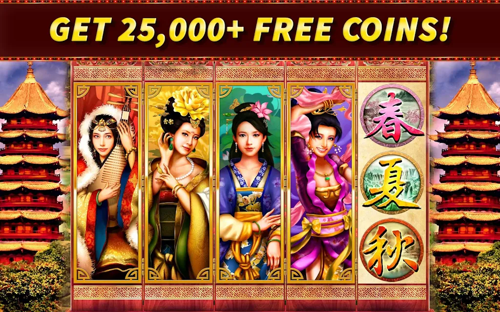 Slots - Riches of the Orient Slot Machine Casino! Screenshot 1
