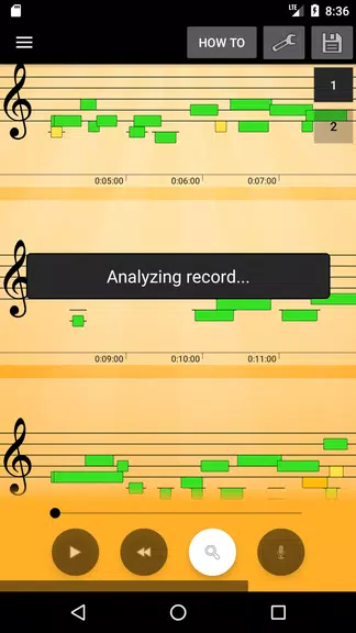 Note Recognition Trial Capture d'écran 1