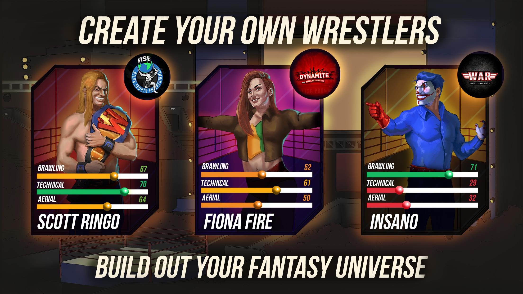 Wrestling GM應用截圖第0張