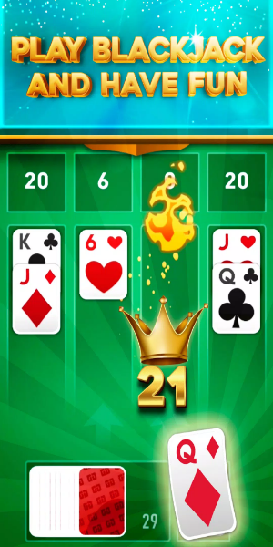 Schermata BlackJack 21: Classic Card PvP 0