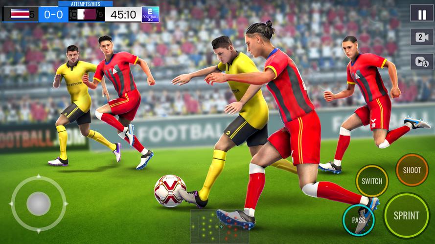 Football 3D Star 스크린샷 3
