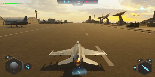Sky Warriors: Airplane Games Tangkapan skrin 1