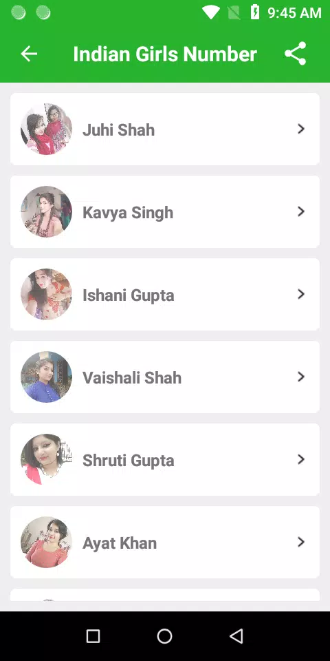 Girls Phone Number for Chat Ảnh chụp màn hình 0