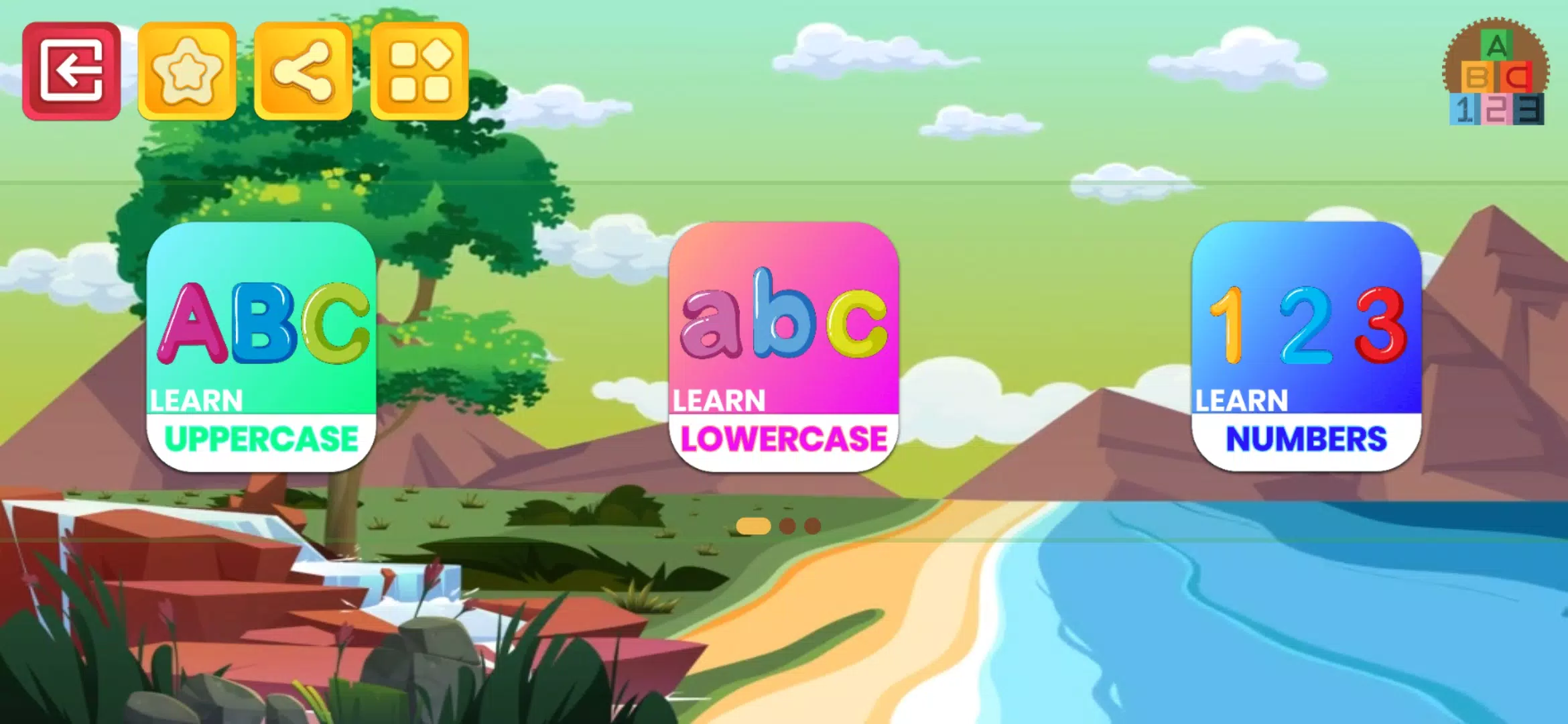 Learn numbers and letters Скриншот 0