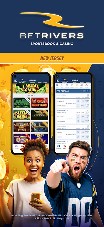 BetRivers Casino NJ Скриншот 0