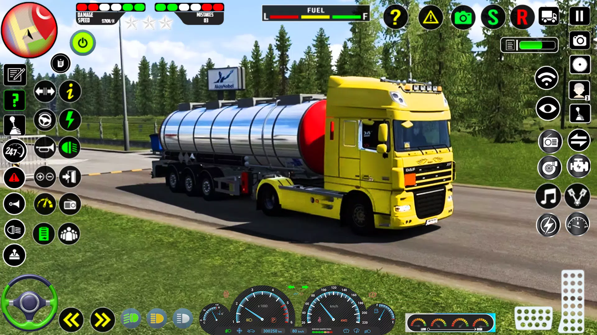 Cargo Truck Driving Euro Truck Capture d'écran 3