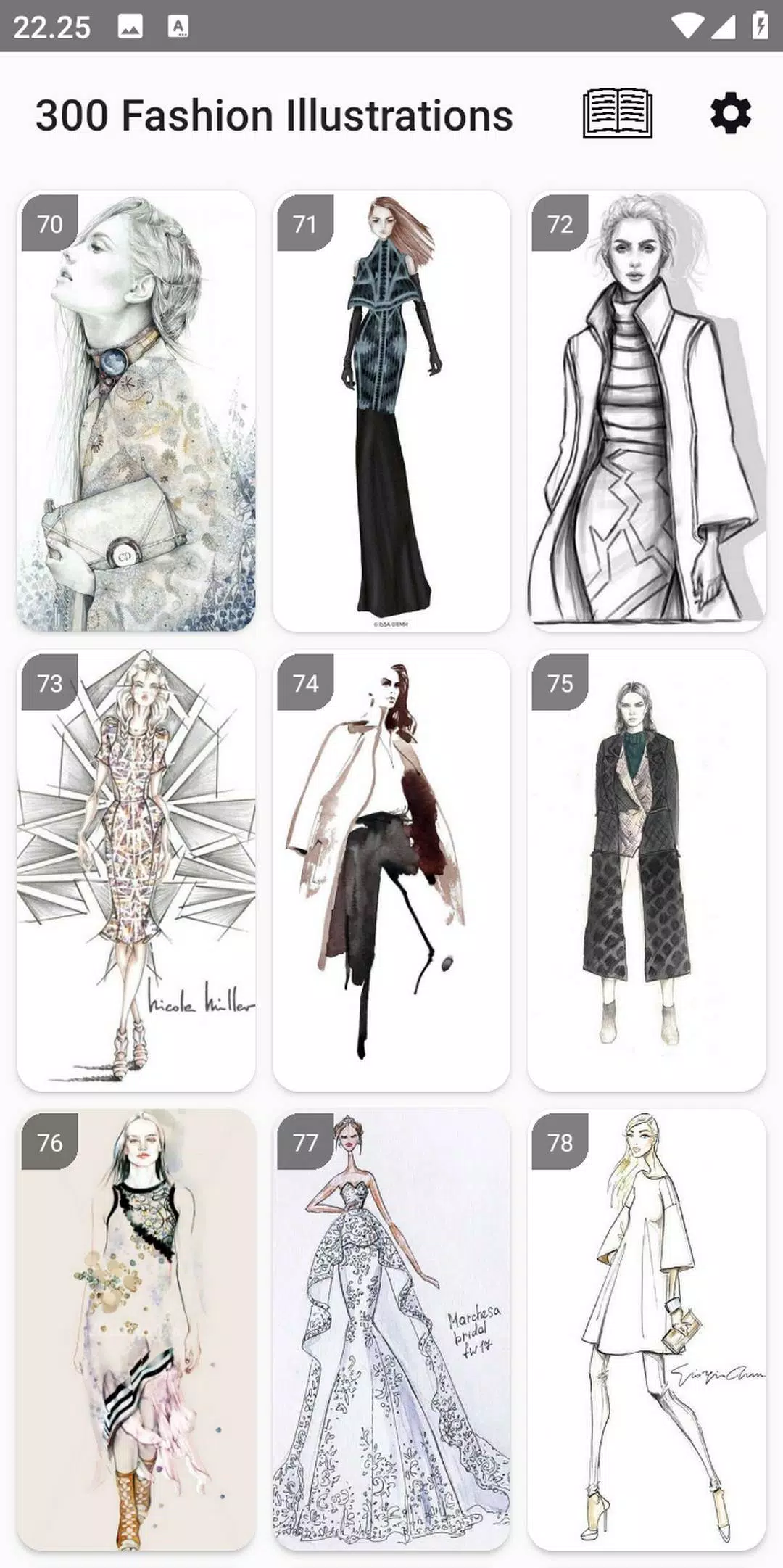 300 Fashion Illustrations Capture d'écran 3