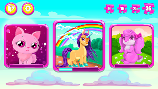 Kids puzzles for girls應用截圖第0張