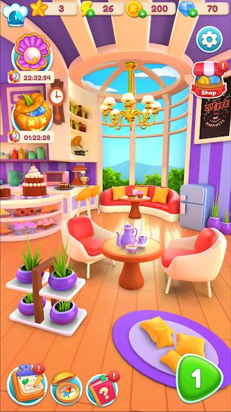 Merge Fever: Merge & Design! Mod स्क्रीनशॉट 3