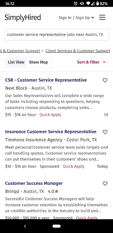 Job Search - Simply Hired应用截图第0张