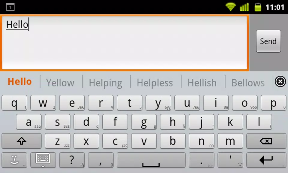 Spanish for AnySoftKeyboard স্ক্রিনশট 1