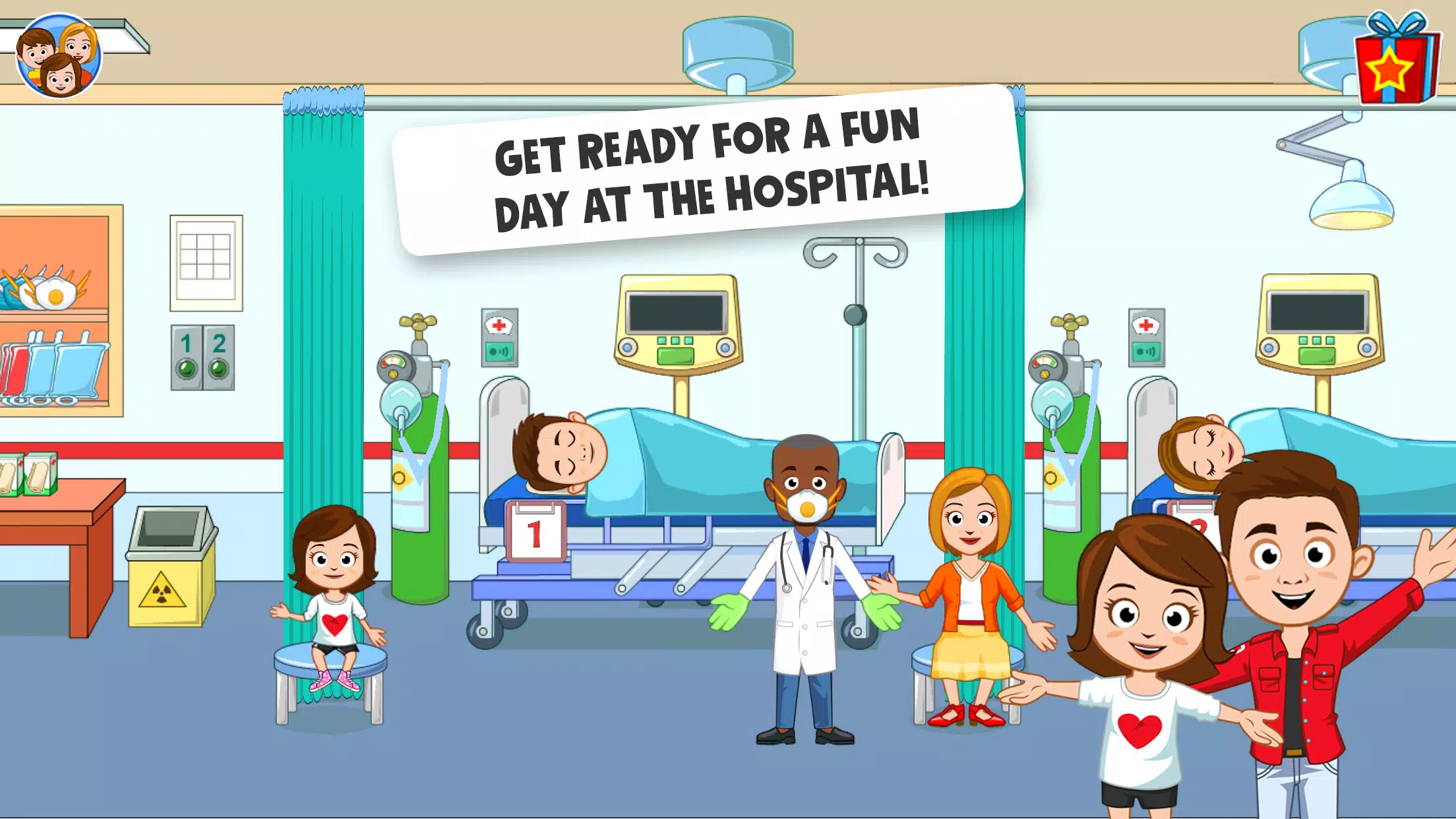 My Town : Hospital Captura de tela 1