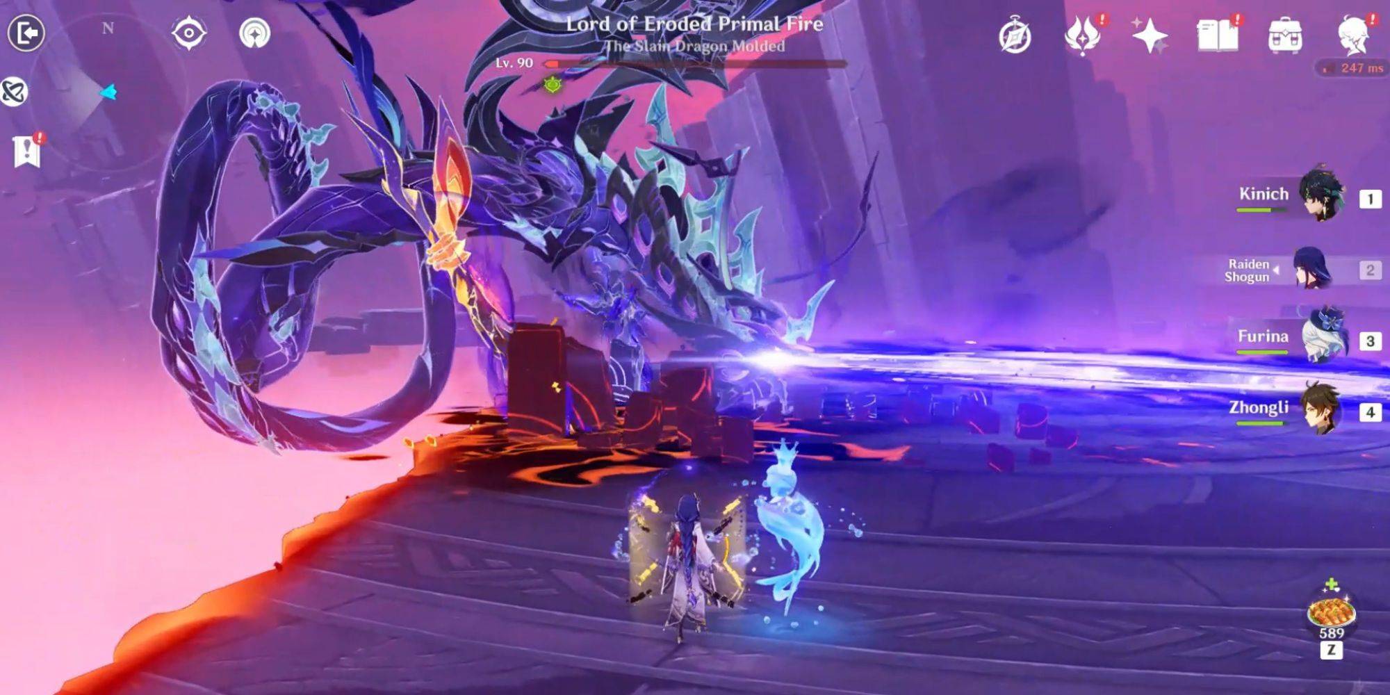 Image: Dodging the Dragon's Attacks