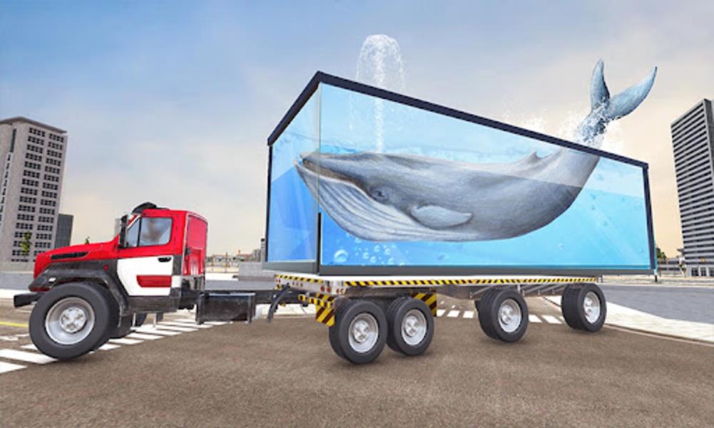 Sea Animal Transporter 2018: Truck Simulator Game Capture d'écran 1