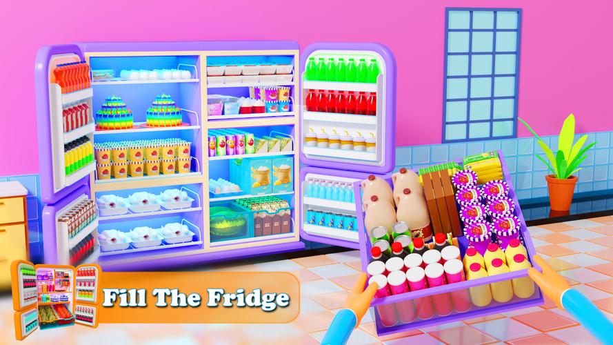Fill The Fridge Organizer Game應用截圖第0張