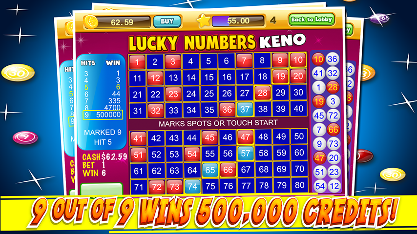 Las Vegas Keno Numbers Free應用截圖第2張