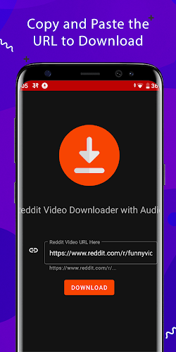 Video Downloader with Audio for Reddit Captura de tela 1