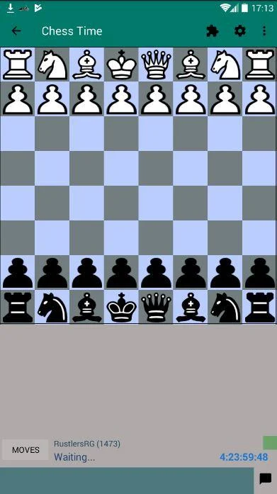 Schermata Play Chess Multiplayer-Chess Timer With Friends 0
