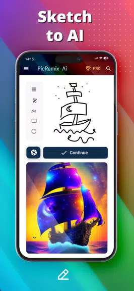 PicRemix AI Art & Avatars Schermafbeelding 1