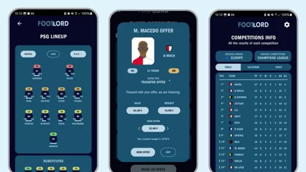 "FootLord: New Android Game Mimics Football Chairman Experience"