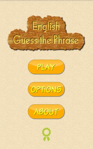 English Guess The Phrase應用截圖第0張