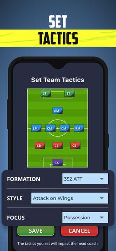 Ultimate Football Club Manager Schermafbeelding 1