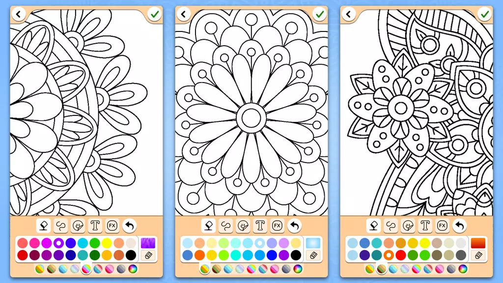 Mandala Coloring Pages ภาพหน้าจอ 0