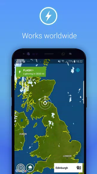 Lightning Alarm Weatherplaza應用截圖第2張
