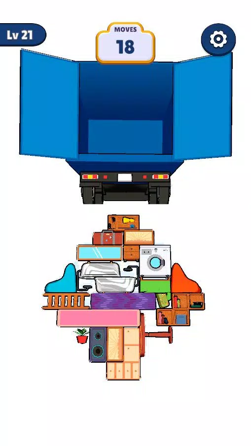 Moving Out - Puzzle Game スクリーンショット 1