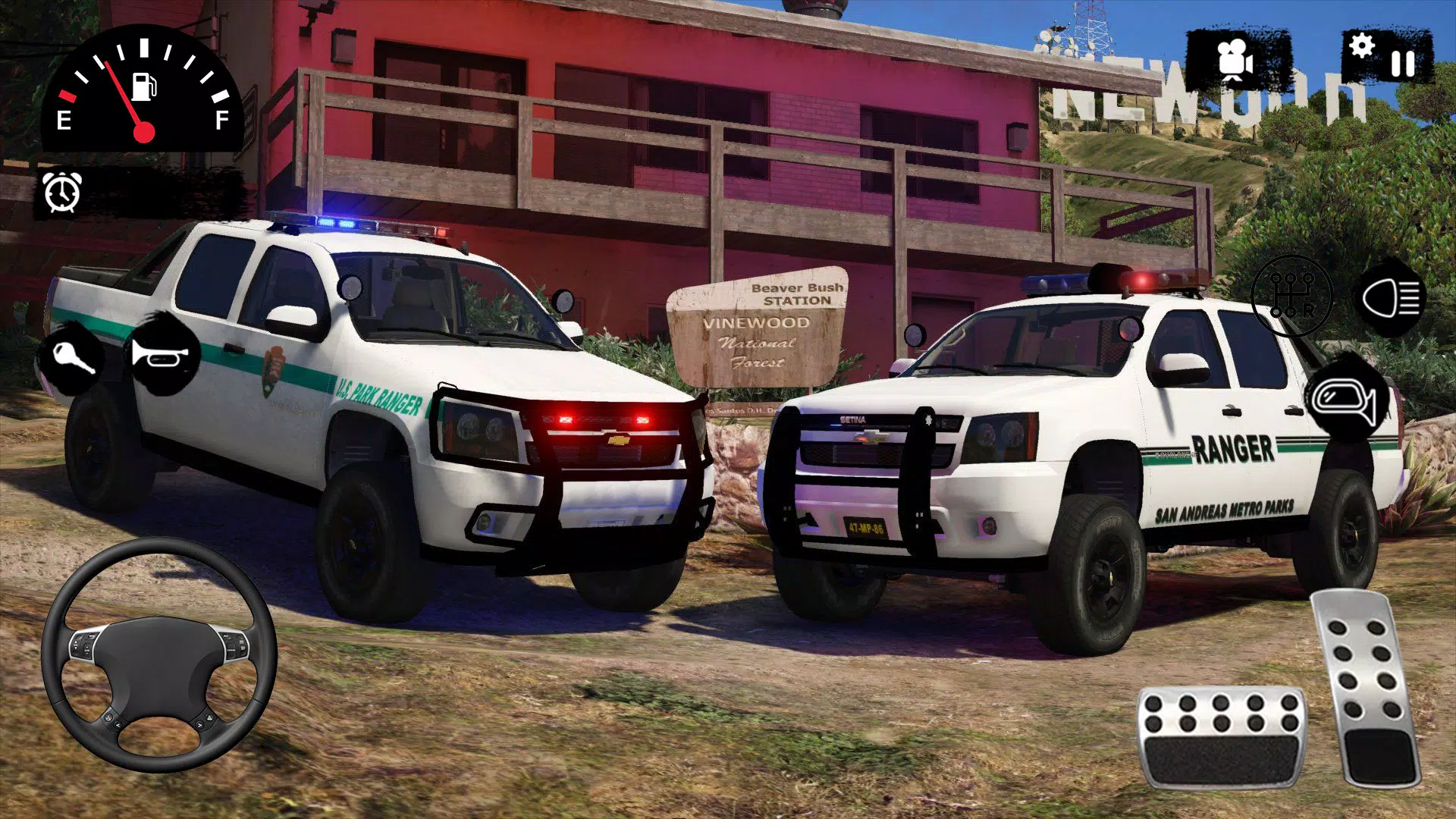 Offroad Police Truck Drive 3D ภาพหน้าจอ 2