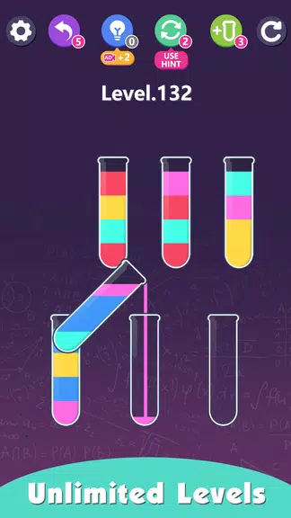 Water Sort Puzzle: Color Sort ภาพหน้าจอ 1