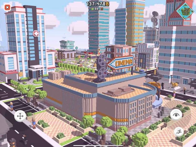 超級城市區域視圖