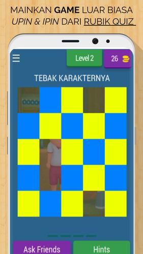 Upin & Ipin Rubik Quiz應用截圖第1張