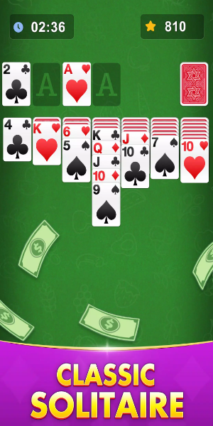 Solitaire: Play Win Cash Schermafbeelding 0
