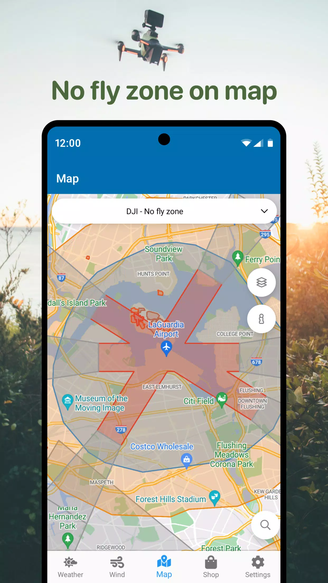 Drone App: Forecast for UAV ภาพหน้าจอ 1
