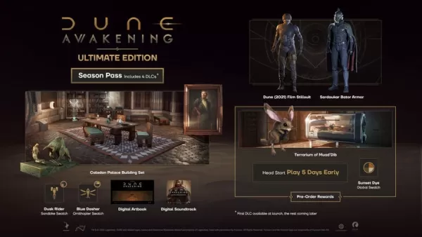 Dune: နိုးထ | စောစီးစွာဝင်ရောက်နိုင်ပုံ - စျေးနှုန်း, ဖြန့်ချိချိန်နှင့်ရေတွက်ခြင်း