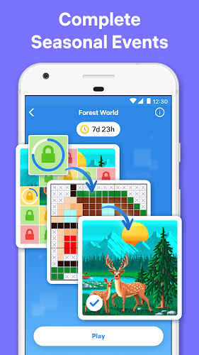 Nonogram Color - logic puzzle Tangkapan skrin 2