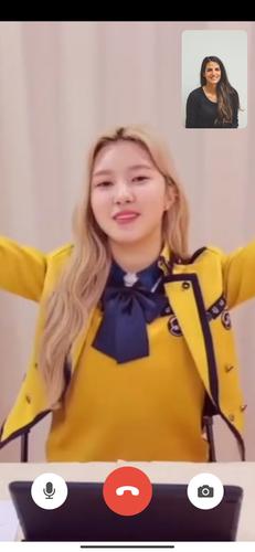 Kep1er Call - Fake Video Call スクリーンショット 1