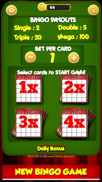 New Bingo Cards Game Free應用截圖第1張