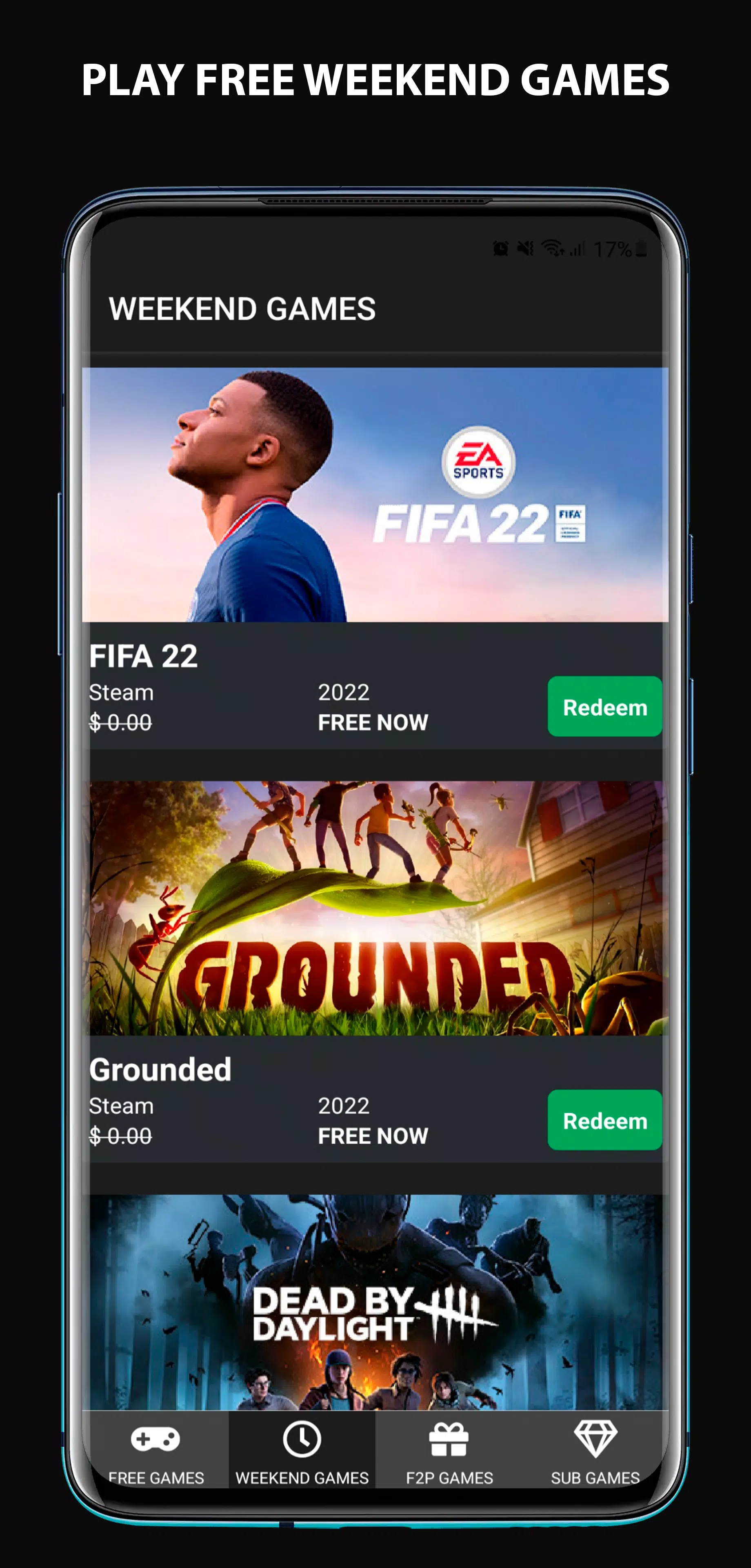 Epic Freebie Games Radar应用截图第1张