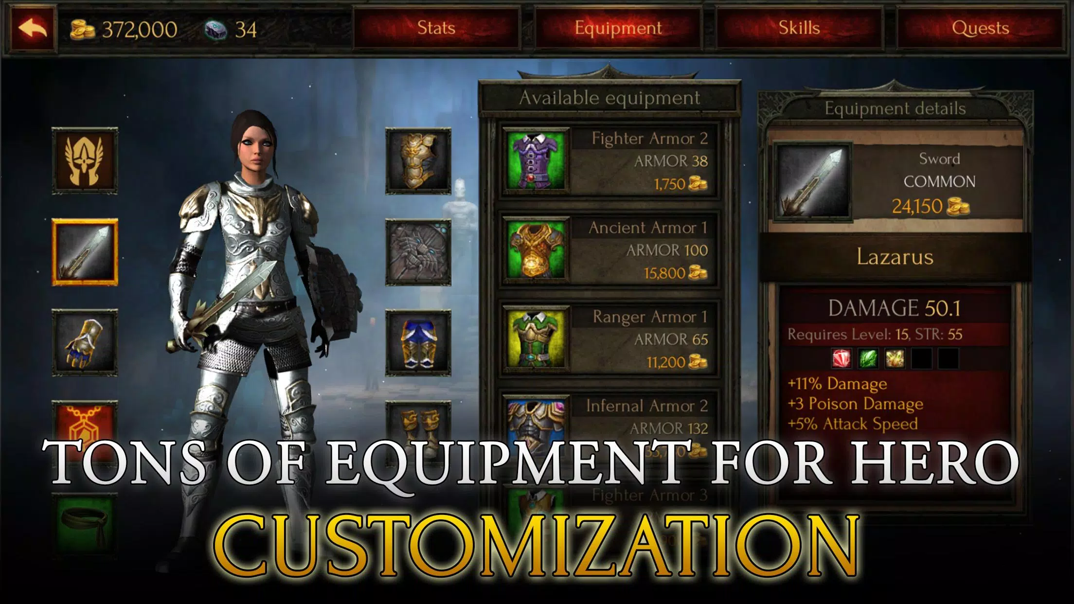 Arcane Quest Legends Offline Screenshot 3