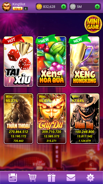 KingSlot - Cổng Game Giải Trí應用截圖第0張