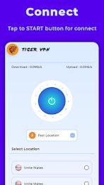 Tiger VPN Zrzut ekranu 1