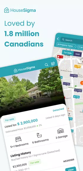 HouseSigma Canada Real Estate应用截图第0张