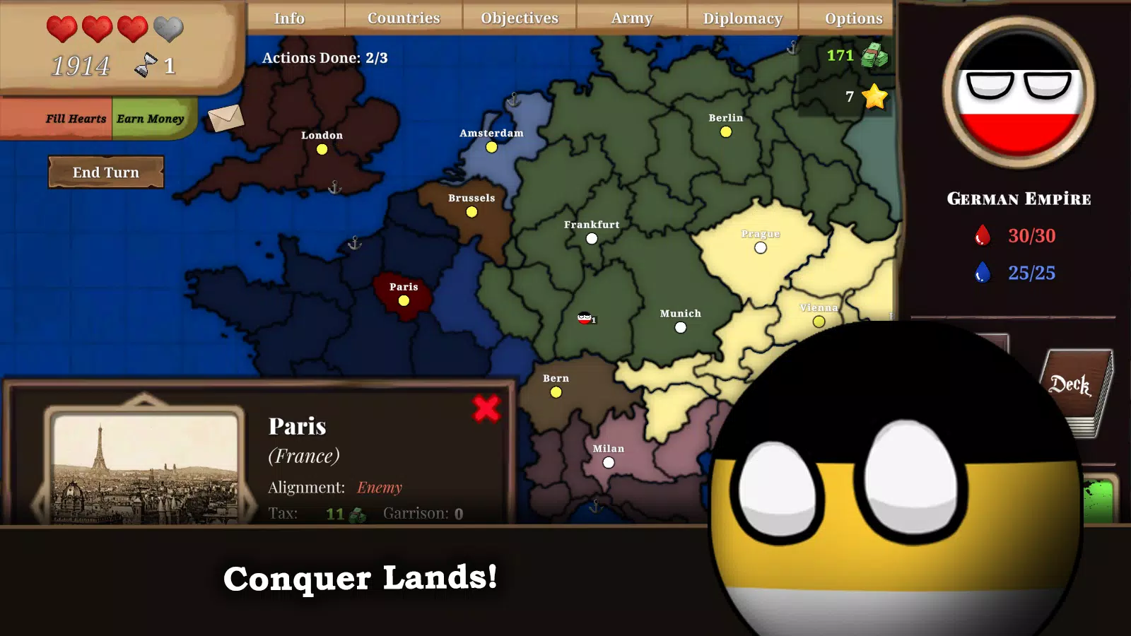 Countryball: Europe 1890 Tangkapan skrin 1