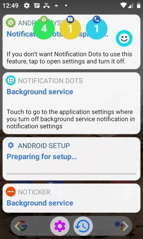 Notification Dots Capture d'écran 1